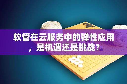 软管在云服务中的弹性应用，是机遇还是挑战？