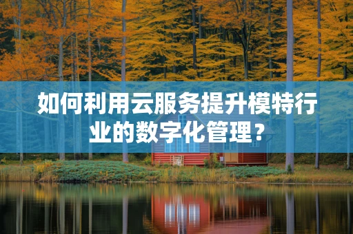 如何利用云服务提升模特行业的数字化管理？